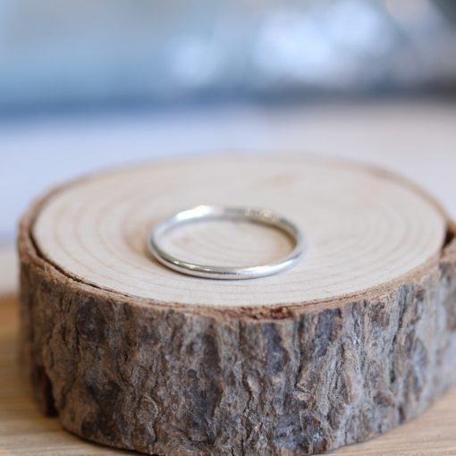 Sterling Silver Skinny Stacking Ring - Buy One Get One Free