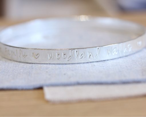 Sterling Silver Favourite Things Bangle - Image 4