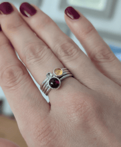Autumn Stacking Ring Set