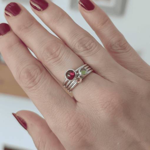 Spring Stacking Ring Set