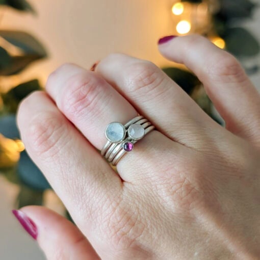 Winter Stacking Ring Set