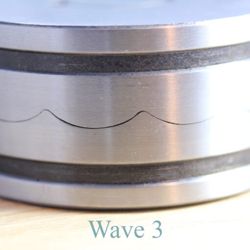 Sterling Silver Wave Bangle - Image 7