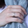 Set of 3 Personalised Story Rings