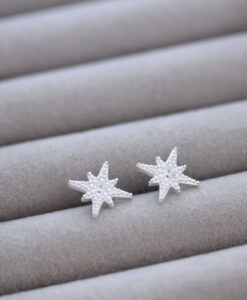 Zirconia North Star Studs