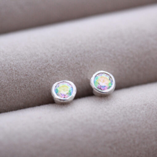 Aurora Sparkle 3mm Studs