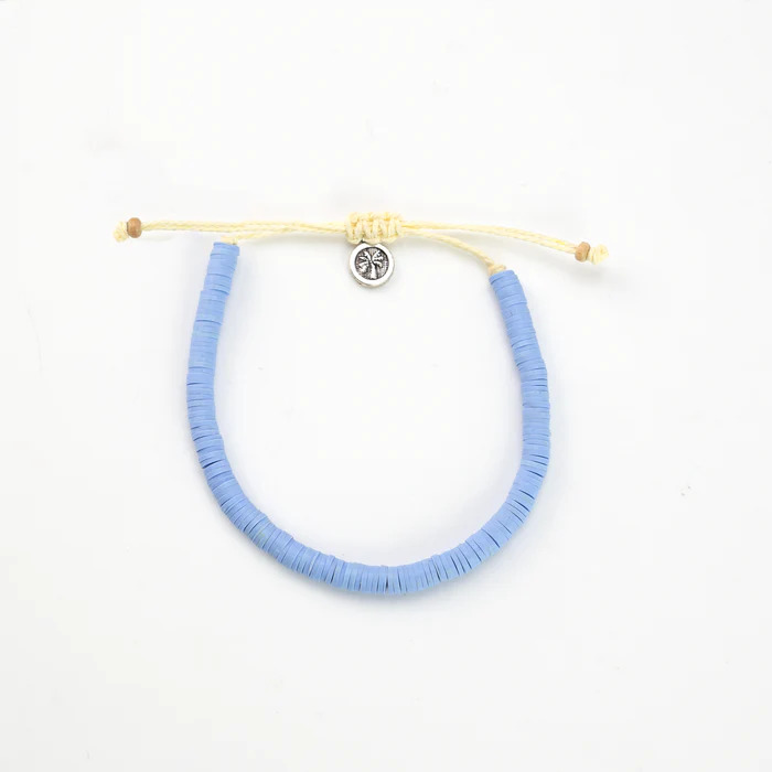 LEKE CLAY BEACH BRACELET  - SKY BLUE - Image 2