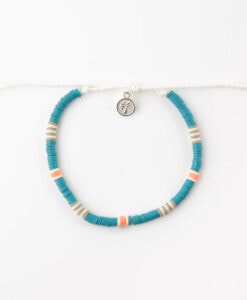 SUMMER BEACH ANKLET -  Dark Turquoise
