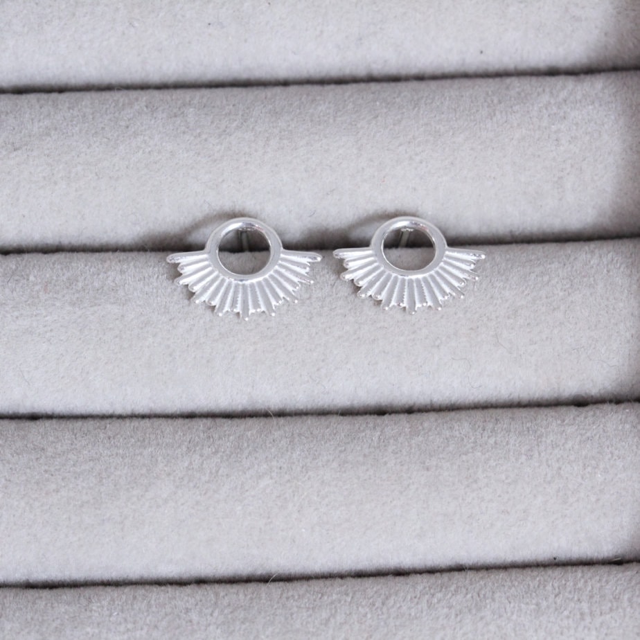Sterling Silver Sunshine Studs