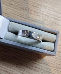 Sterling Silver Celestial Band