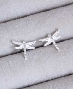Sterling Silver Dragonfly Studs