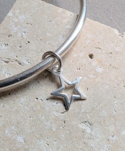 BYOB  - Sterling Silver Open Star Charm
