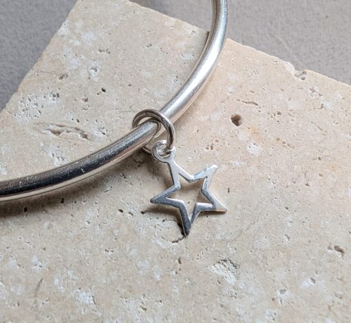 BYOB  - Sterling Silver Open Star Charm
